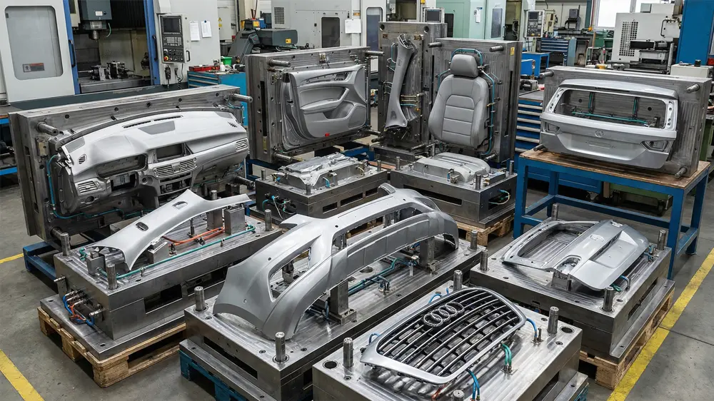 வாகன உள் மற்றும் வெளிப்புற ஊசி வடிவங்கள்