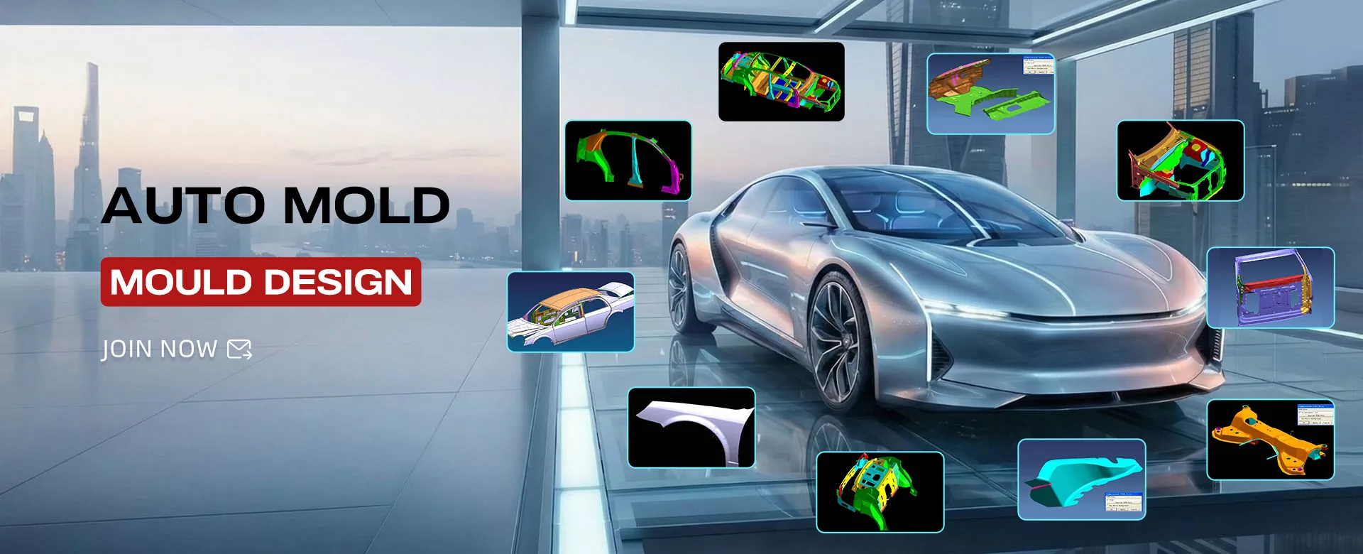 உயர் செயல்திறன் கொண்ட ஆட்டோமோட்டிவ் பாடி வெளிப்புற பேனல் ஸ்டாம்பிங் மோல்ட்ஸ் உற்பத்தியாளர்