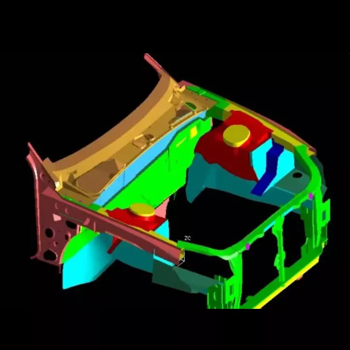ஆட்டோமோட்டிவ் இன்ஜின் கம்பார்ட்மென்ட் அசெம்பிளி ஸ்டாம்பிங் டைஸ்