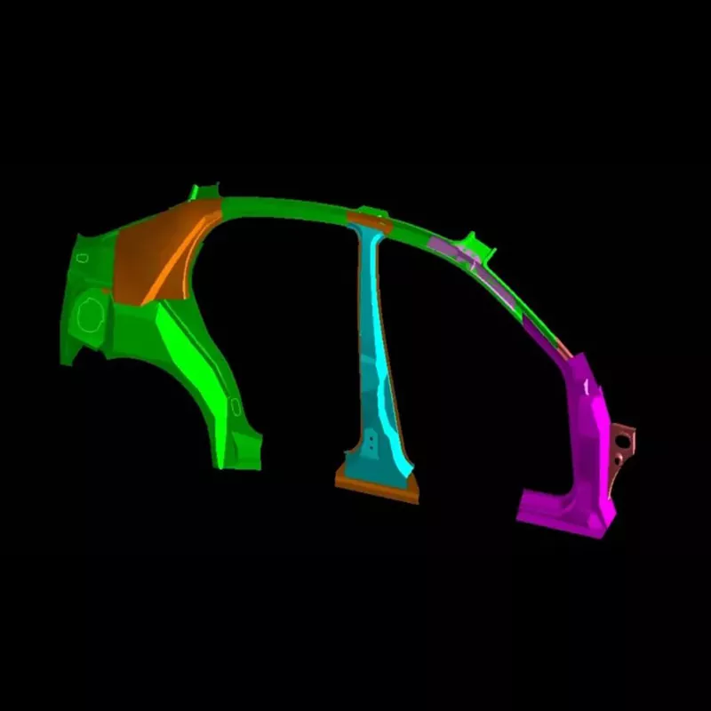 ஆட்டோமோட்டிவ் சைட் பேனல் இன்னர் அசெம்பிளி ஸ்டாம்பிங் டைஸ்