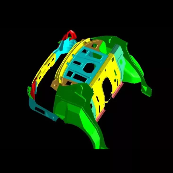 ஆட்டோமோட்டிவ் டிரங்க் அசெம்பிளி ஸ்டாம்பிங் டைஸ்