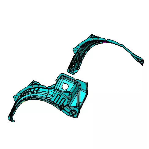 ஆட்டோமோட்டிவ் வீல் ஆர்ச் வீல் கவர் இன்ஜெக்ஷன் மோல்டு