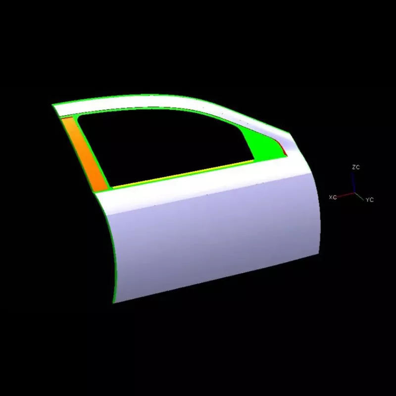 Automotive body exterior panel stamping molds